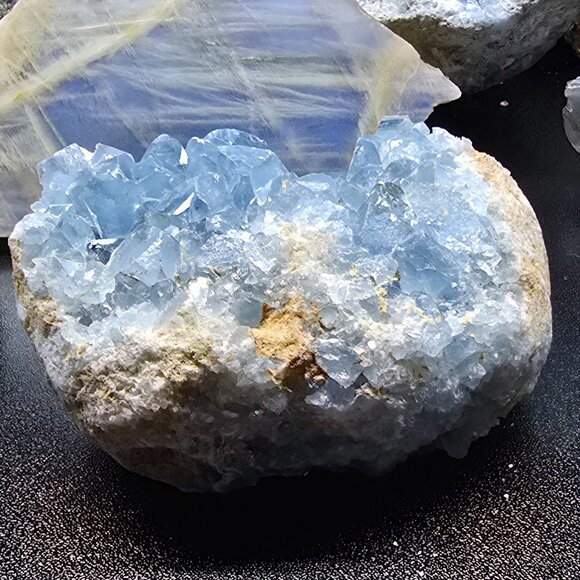 Celestite Cluster – Angelic Calm & Higher Connection - Picture 5 of 6